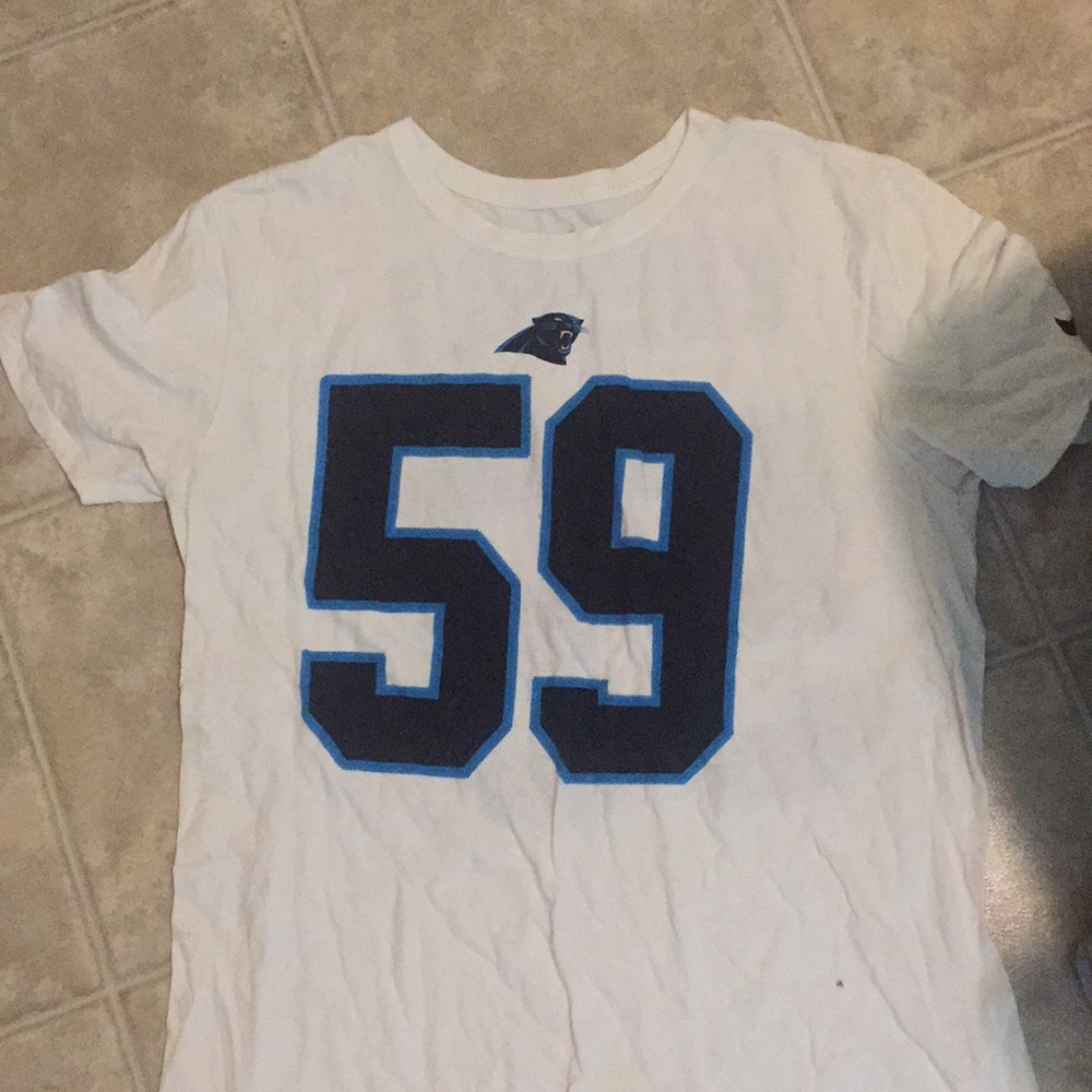 Panthers Luke Kuechly T-shirt Jersey